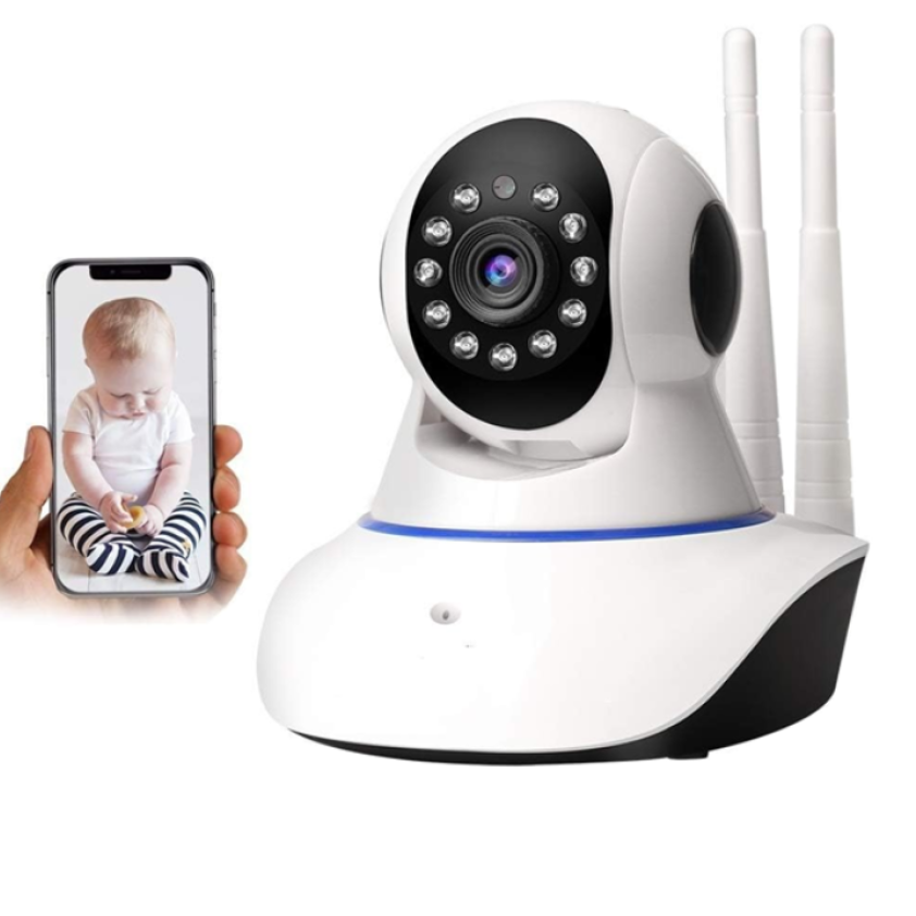 2MP 1080P Ai wifi single lens dual antenna IR led ultra hd smart baby monitor auto tracking ip pt two way audio cp surveillance cctv camera v380 Pro (without box/stand & adapter)