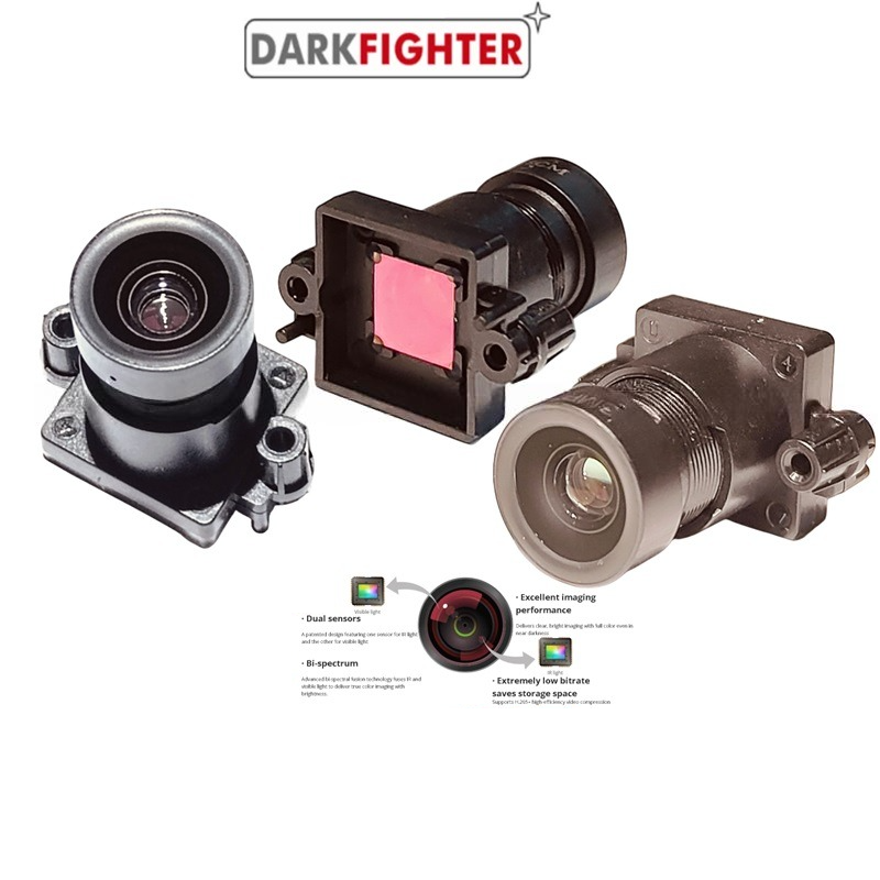 YTOT Genuine Dark Fighter Ultraviolet 4mm 8CM 3MP F1.0 1/1.8 Lens with UV Lens Holder (only suitable for dark fighter pcb)