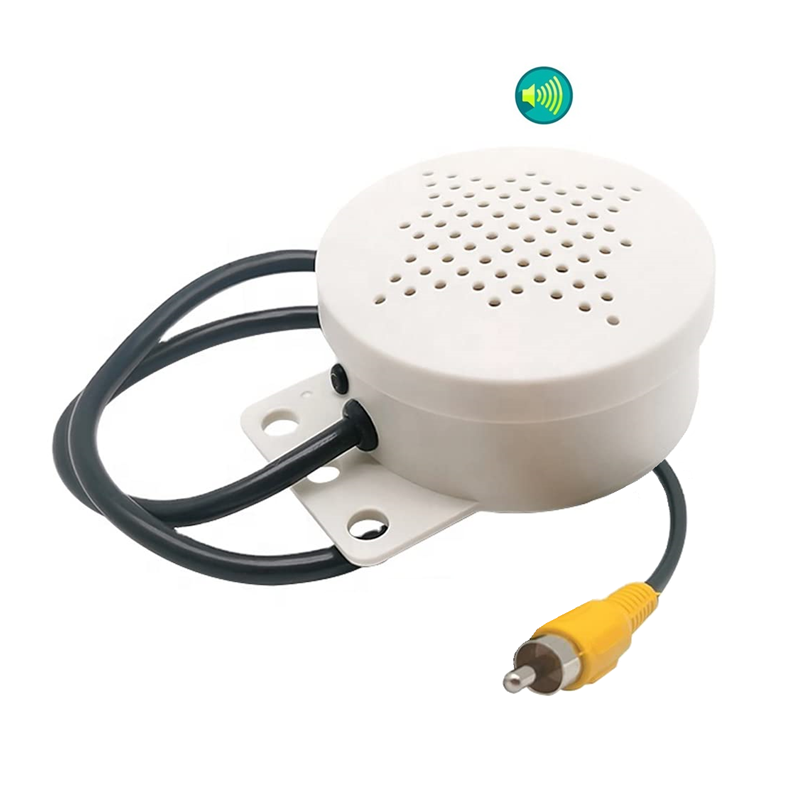 Audio speaker for ip camera & nvr