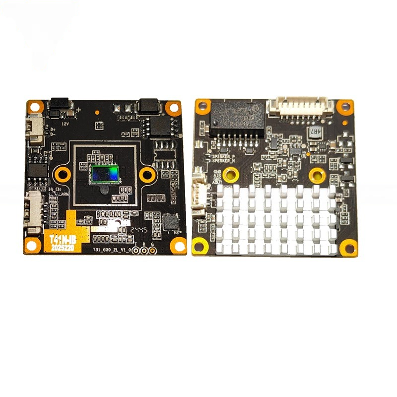IP T41N 4K 8.0 megapixel wide angle view HD 1/2.8" CMOS sensor H.265 support with high-performance support two-way voice intercom can realize voice broadcast after human figure detection support Smart H.265/H.264H intelligent coding pcb camera module board